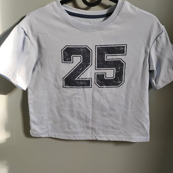 Girls Cropped Tee - Picture 1 of 1